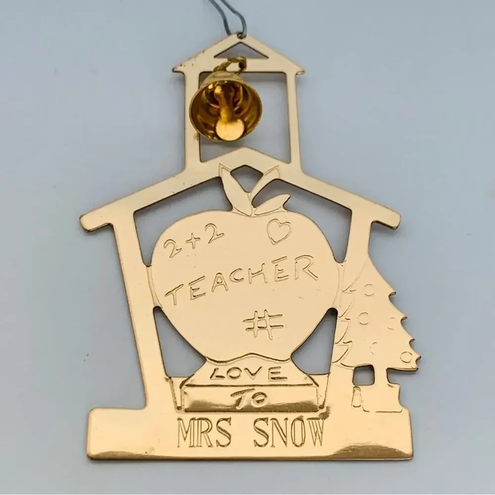 Vintage teacher snow lillikins